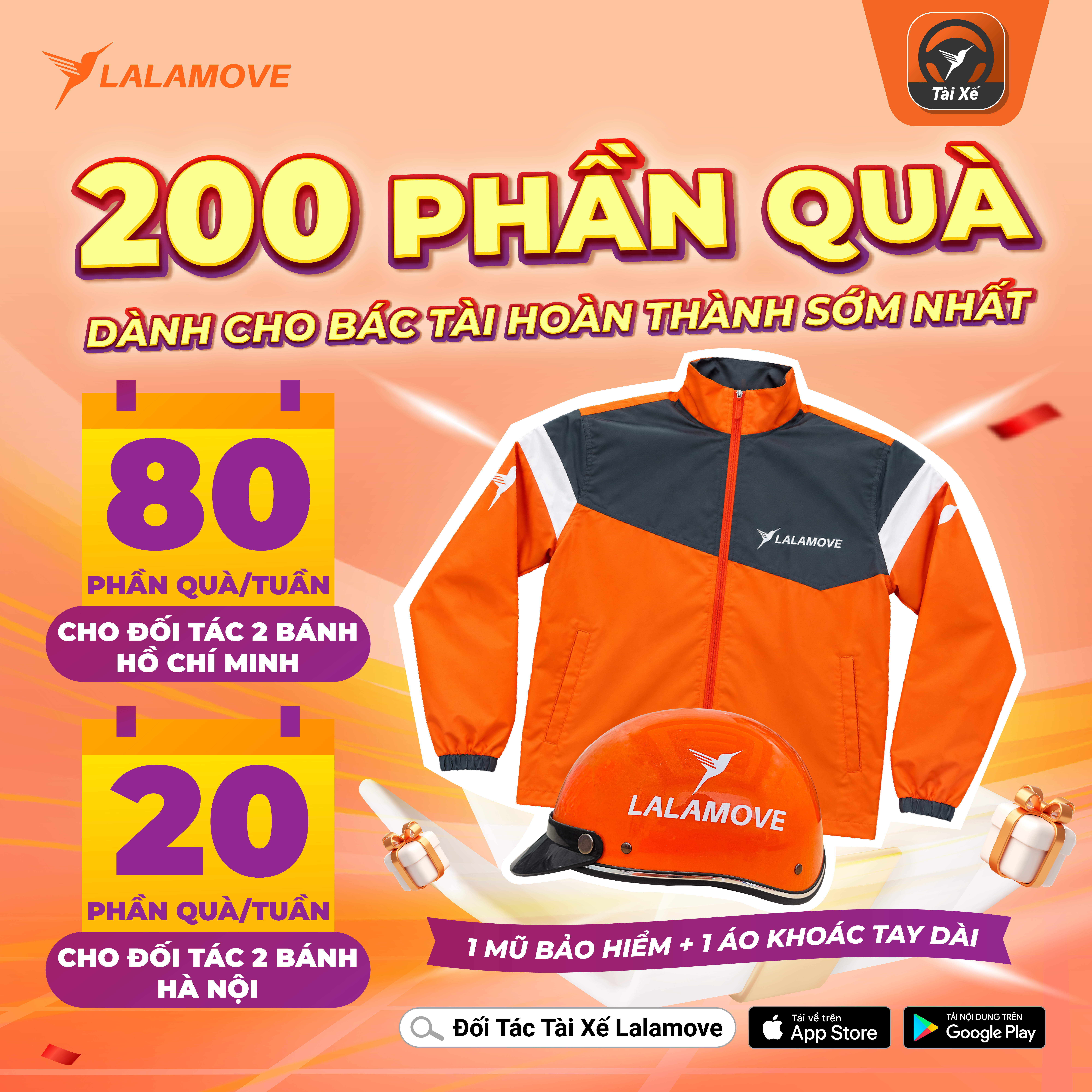 [Design] Chương trình tặng đồng phục Lalamove_Social 1-1