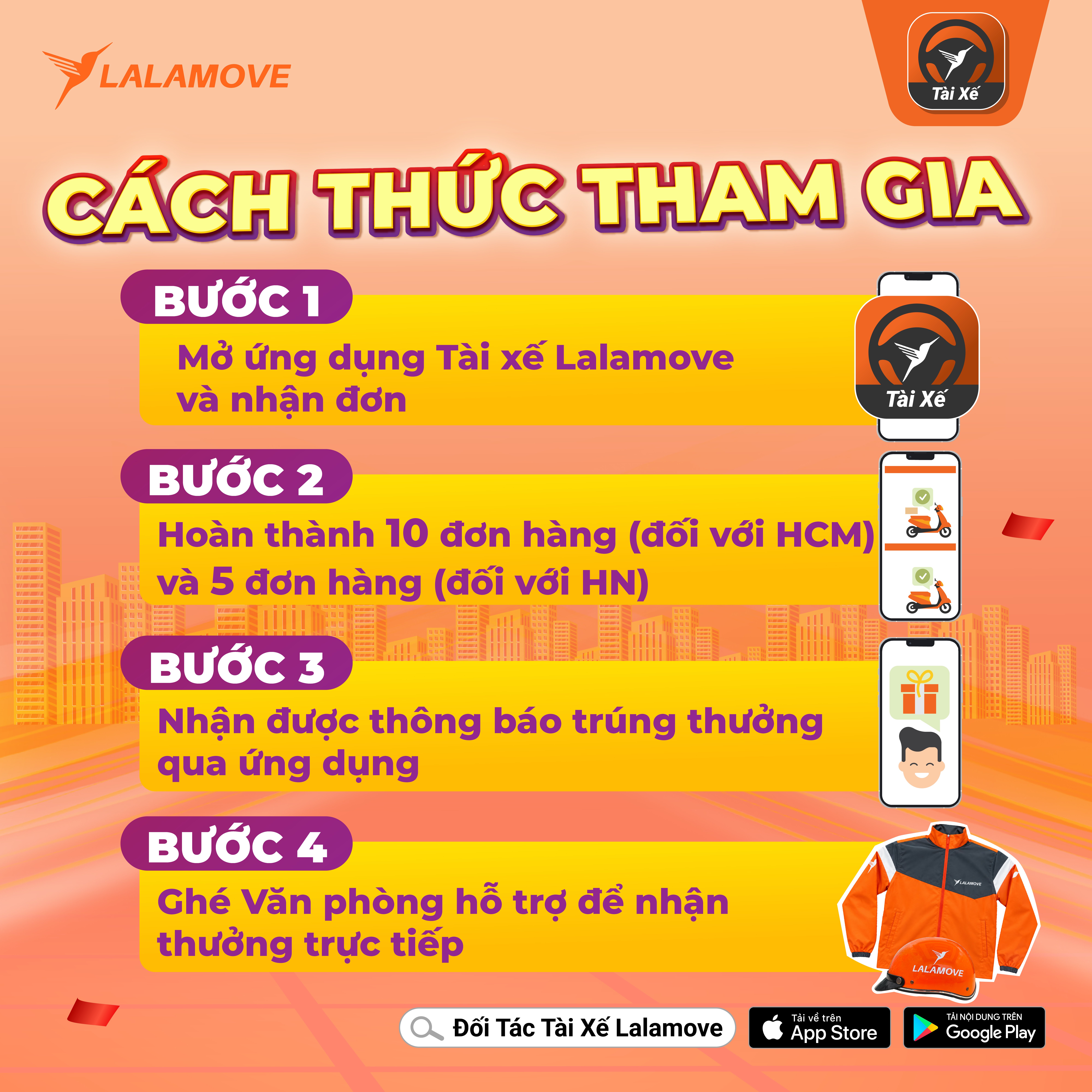 [Design] Chương trình tặng đồng phục Lalamove_Social 2