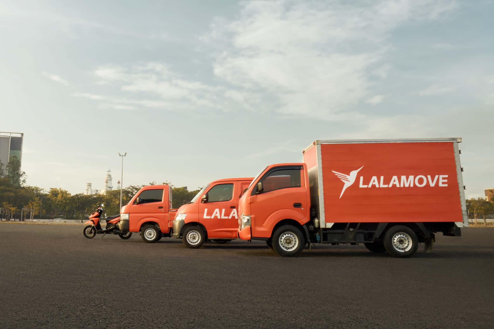 Lalamoveの豊富な車種