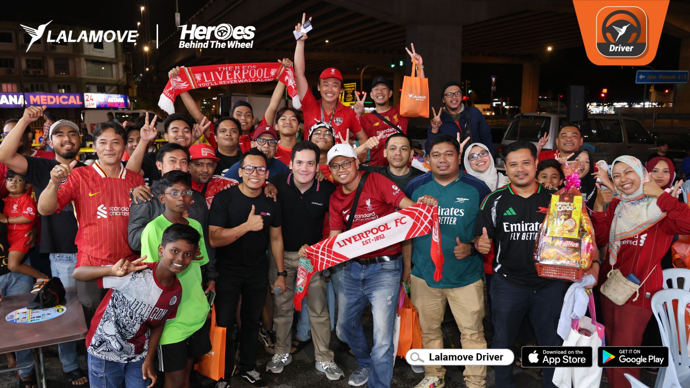 Building The Bridges Through Football With Lalamove And AstroBIZone