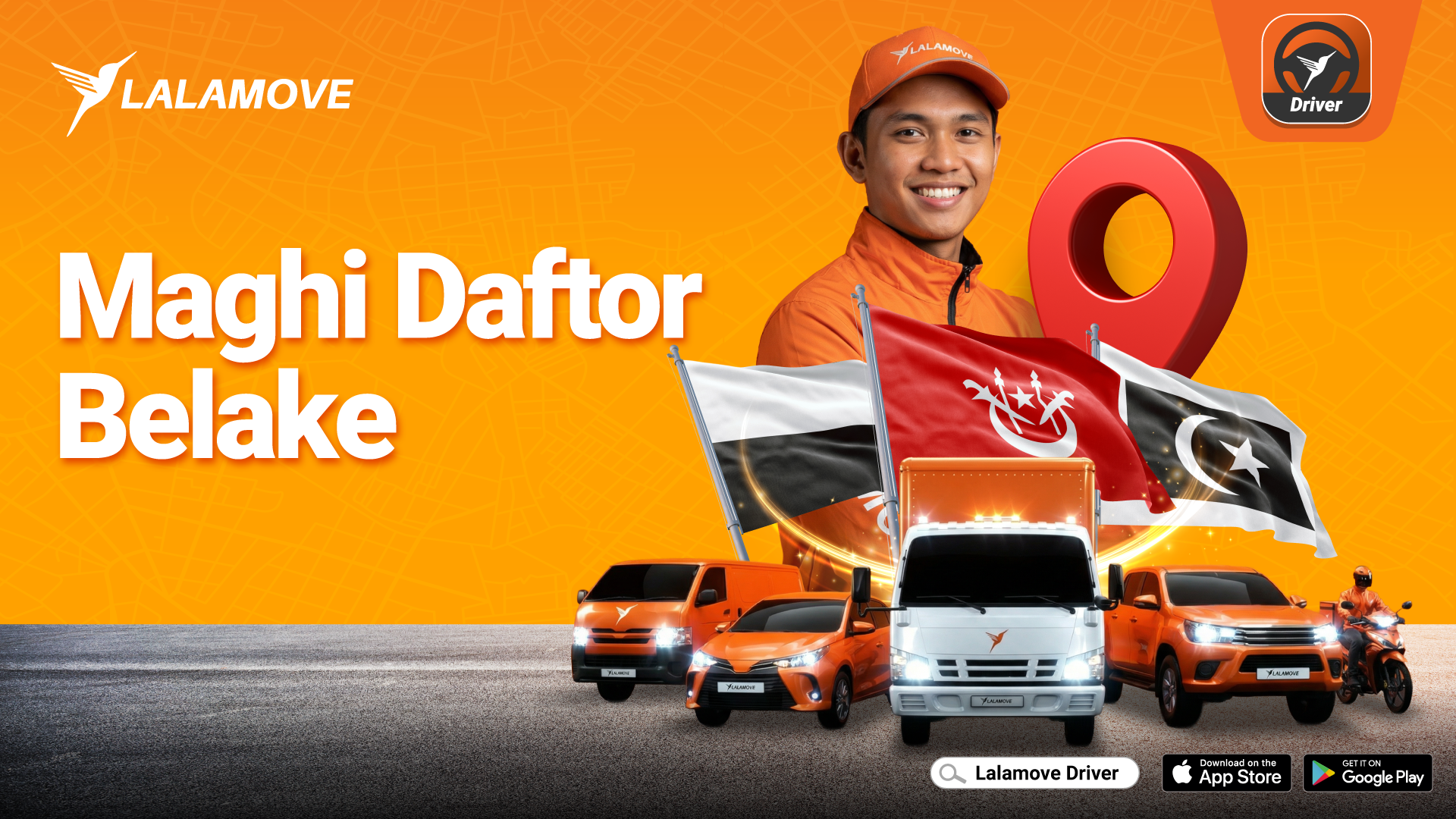Cara Untuk Mendaftar Sebagai Rakan Pemandu Lalamove Di Daerah Pantai Timur