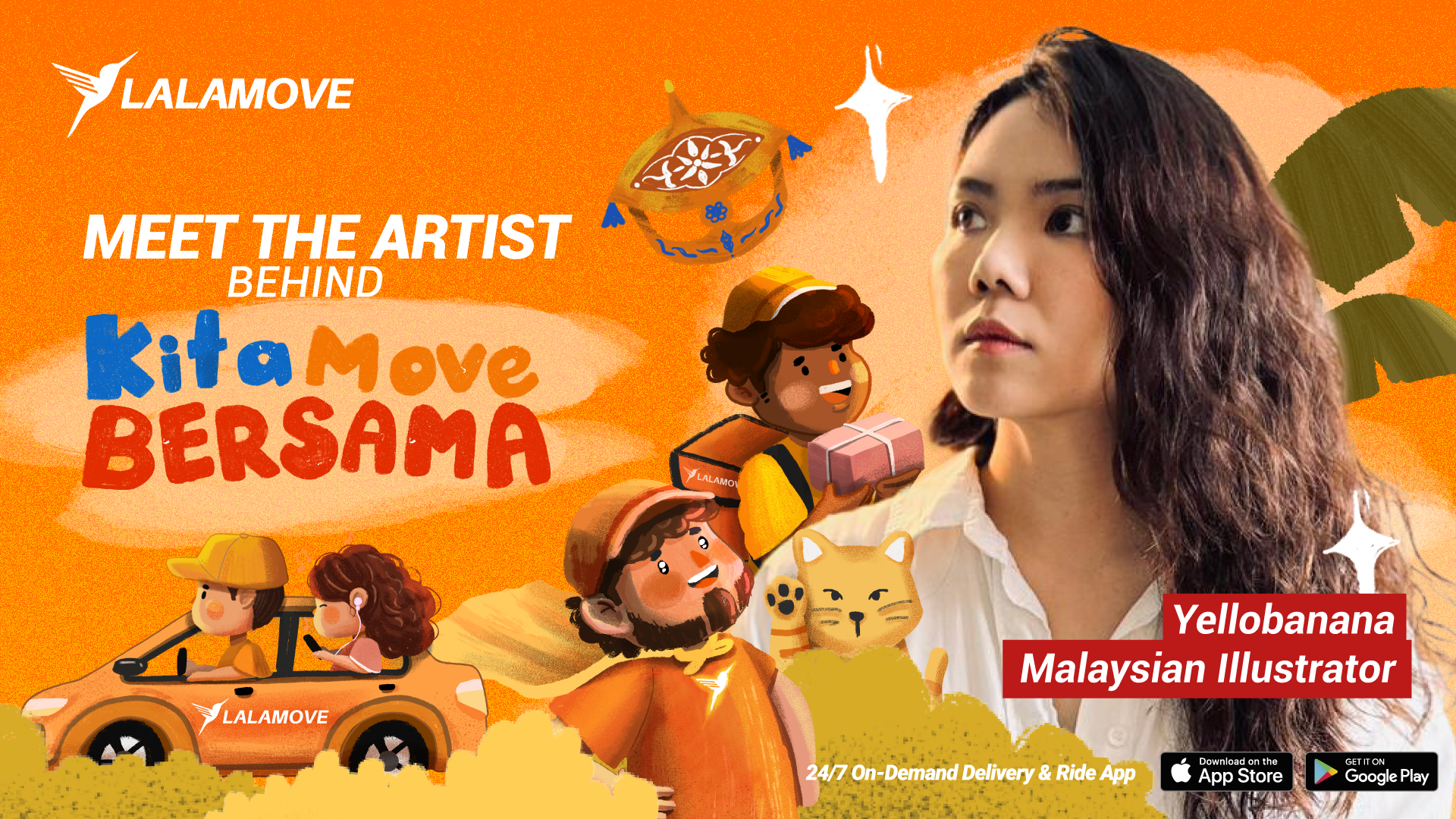 Meet The Artist Behind Lalamove’s Merdeka Merchandise