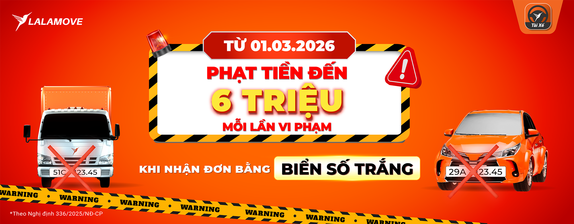 Hoàn tất chuyển đổi biển số vàng trước 01/03/2026